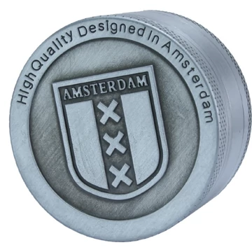 Fém dohányőrlő -3 részes- (Amsterdam Collection) GR412