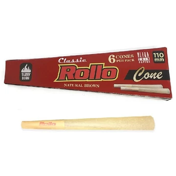 Rollo Cones Unbleached KS (6db)
