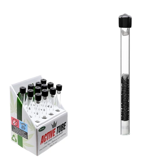 Active Tube, Üveg Pipa -Víztiszta-