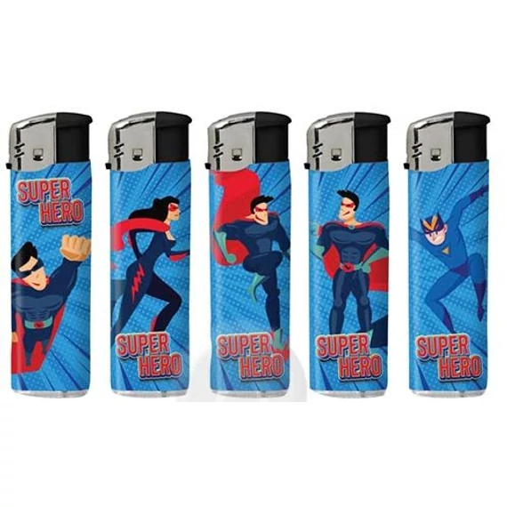 Royal Elektromos Öngyújtó "Superhero"